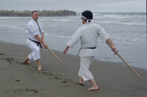 Training at Kashima beach 1.jpg