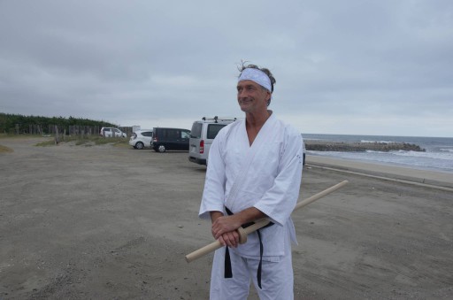Training at Kashima beach 3.jpg